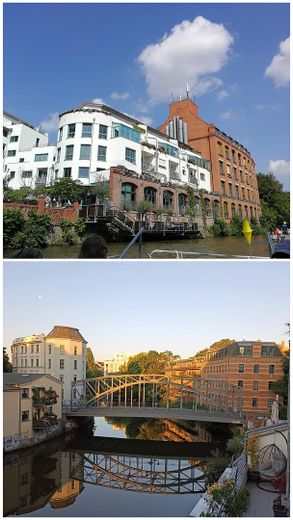 „Your morning coffee with river view – 3 rooms, loggia & unobstructed water location in Leipzig Plagwitz“ – Wohnen an der weißen Elster