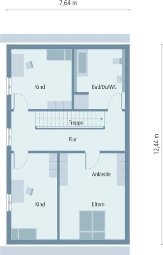 in besonderer Aussichtslage Baupartner gesucht Doppelhaushälfte mit dem besonderen Raumkonzept – Grundriss:DG_Doppelhaus 05
