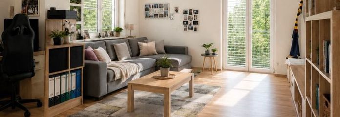 Spacious, bright, friendly: Modern 2-room apartment in a central location right in the heart of Kelkheim
