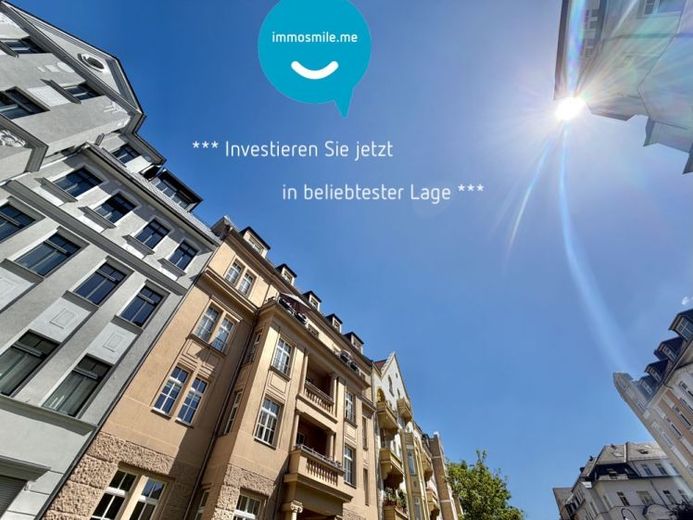 Kaßberg • 2-Zimmer • vermietet • zum Kauf • mit Balkon • in Chemnitz • als Kapitalanlage • kaufen! – Foto 1