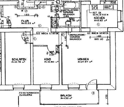 *** Großzügige 3-Zimmer mit Laminat, Wannenbad und Balkon! Carport oder Stellplatz mgl. – grundriss