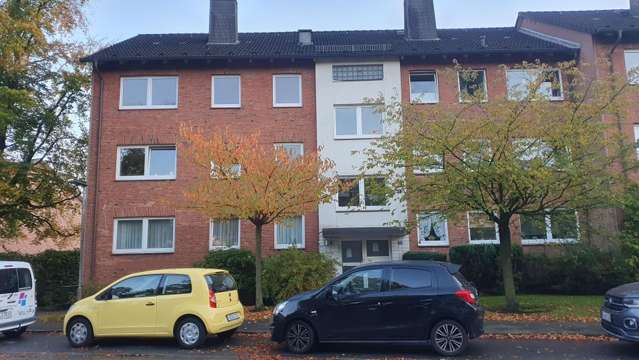 Vorderseite des Hauses 