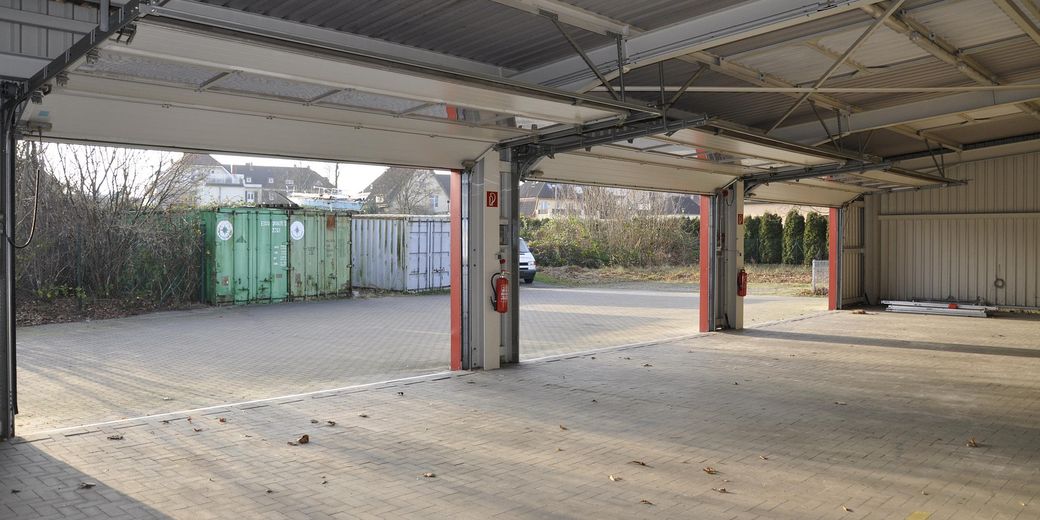 Gewerbeobjekt/Halle mit Büro und Stellplätzen zentral gelegen in Wismar-Westhafen – 12 Halle Innenansicht