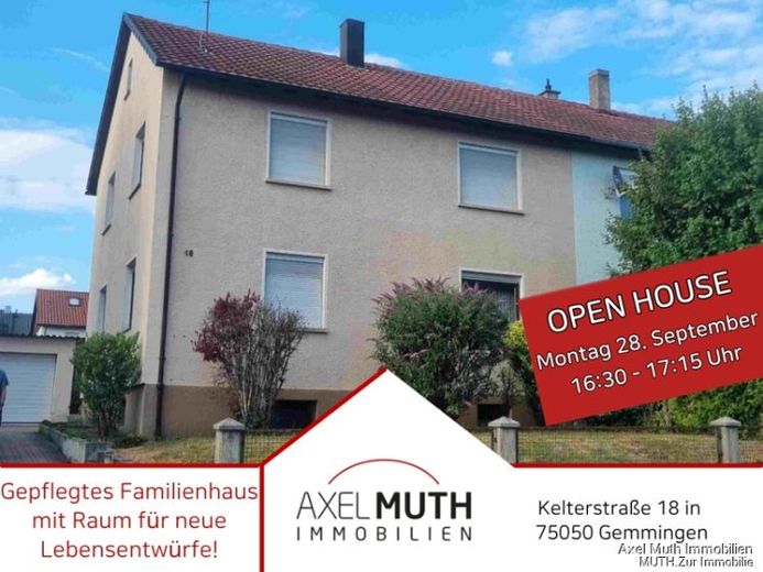 Offene Besichtigung, Mo. 28.09 von 16:30h-17:15h.
Hier beginnt Familiengeschichte mit dem Potenzial – Foto 1
