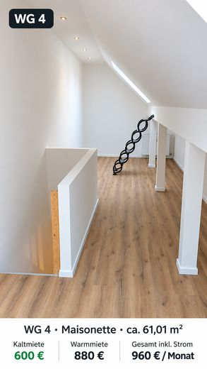 Gruntownie wyremontowane mieszkania i maisonette w strefie pieszej – WG 4