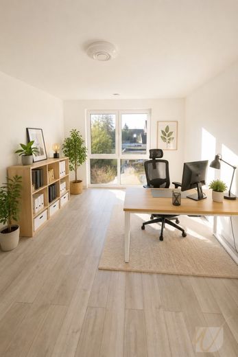 "Modernes Familienparadies mit parkähnlichem Garten und gehobenem Wohnkomfort" – Büro