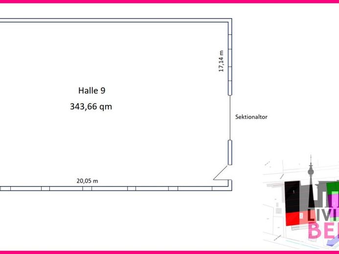 Lagerhalle in Zossen – großzügige Flächen für Gewerbe und Logistik! – Foto 1