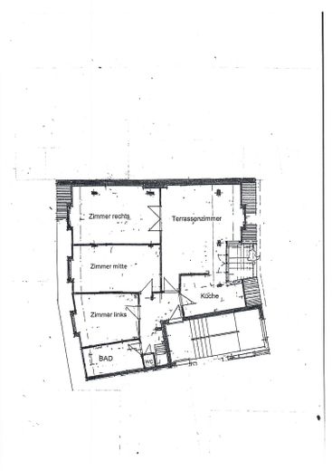 Wunderschöne 4-Raum Dachgeschoß-Altbauwohnung im beliebten Friedrichshain – Grundriß