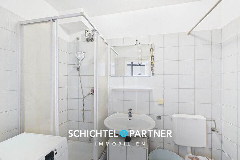 Gröpelingen | Vermietetes Ein-Zimmer Apartment mit Balkon und Fahrstuhl – S&amp;P | Duschbad