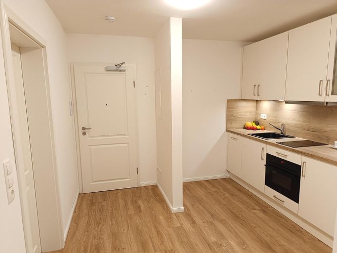 Blick zur Wohnungseingangstür