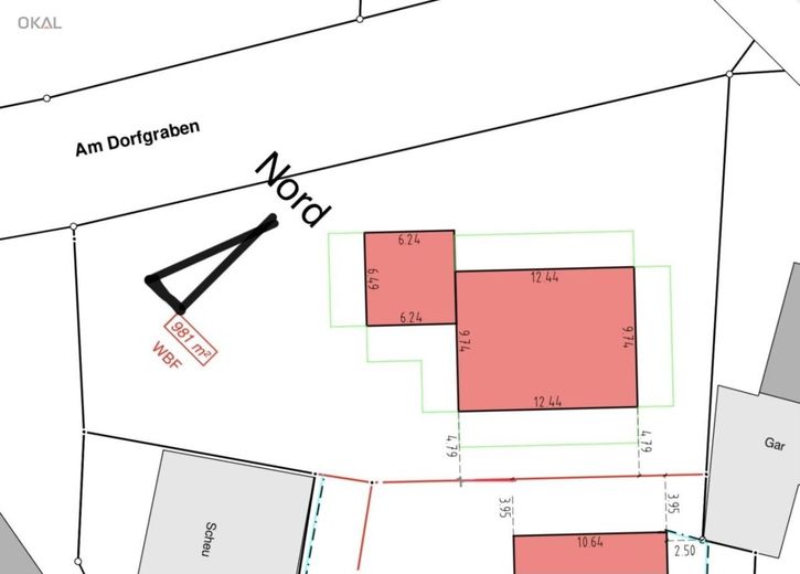 Einzigartige Chance: Ein besonderes Haus mit viel Raum unverbaubare Aussichten in Top Lage – Lageplan