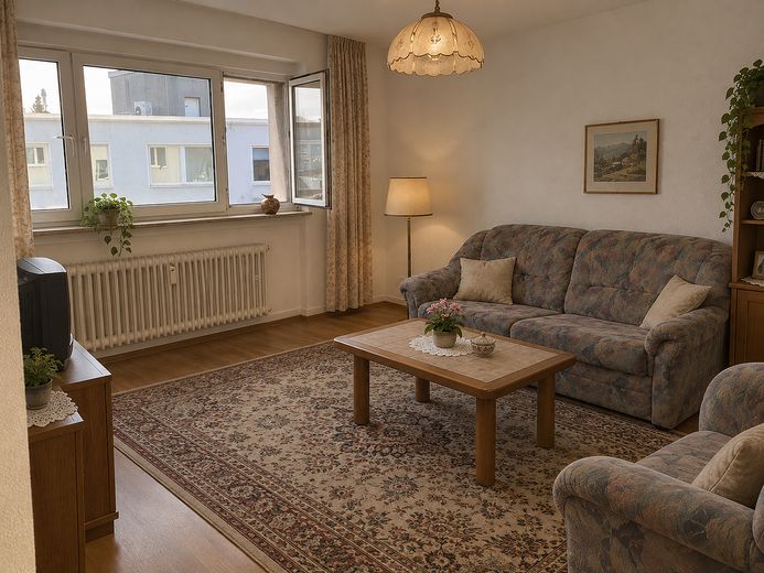 Kapitalanlage mit Zukunft – Eigentumswohnung in gefragter Lage von Köln-Ehrenfeld – Wohnzimmer