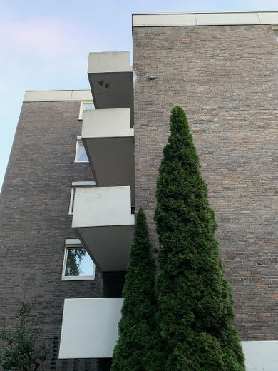 Appartamento ben distribuito di 1,5 locali con balcone a Hagen, nel quartiere Fleyer – Außenansicht