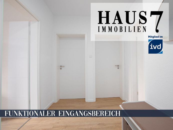 Möbliert und flexibel – Ihr Zuhause auf Zeit – funktionaler Eingangsbereich