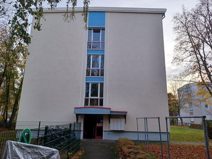 Hauseingang Giebelrückseite