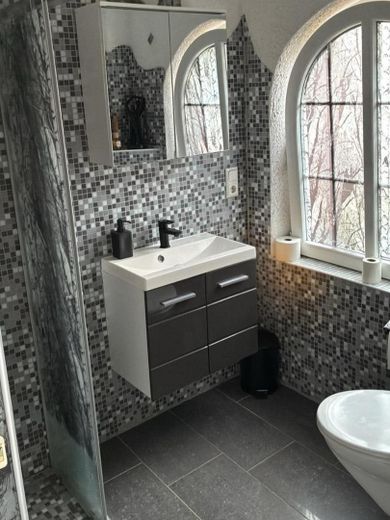 Exclusive detached house near Norddeich with pool, sauna, horse keeping – Gäste WC