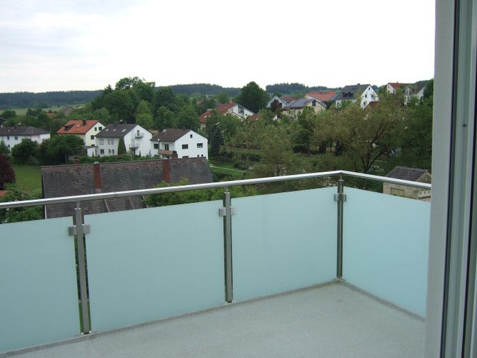 Aussicht vom Balkon