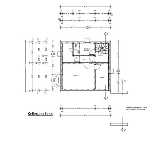 Einfamilienhaus nähe Saturnarena – Grundris KG