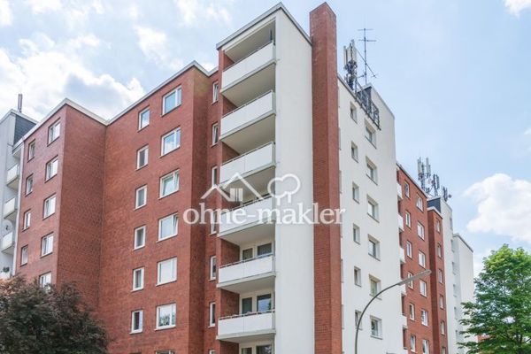 Appartamento ammobiliato con 2,5 locali, terrazza e giardino ad Amburgo-Lokstedt