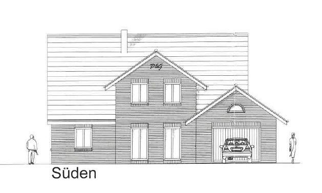 Landhaus "Rose Garden" direkt vor Sylt zu verkaufen! – Ansicht Süden