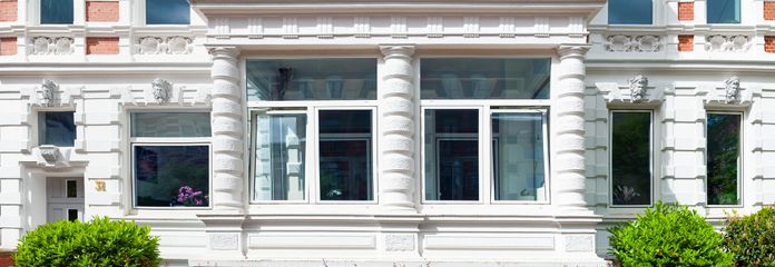 Representatieve kantoor-/praktijkruimte in een monumentaal jugendstilpand – 172 m² – Fassade