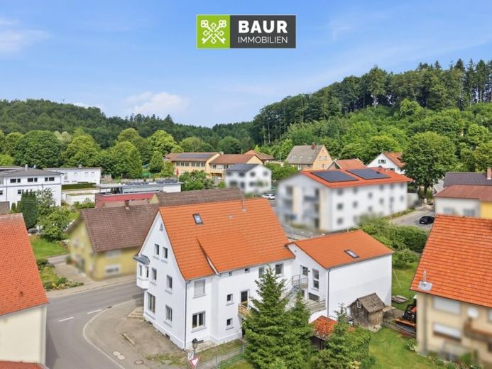 360° I Rentables Investment – Wohn- und Geschäftshaus mit Entwicklungspotenzial in zentraler Lage von Waldburg – Foto 1
