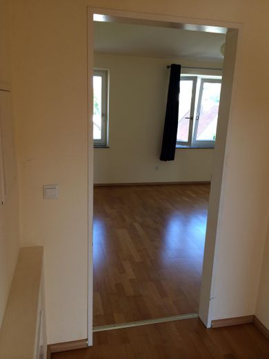 Blick zum Schlafzimmer