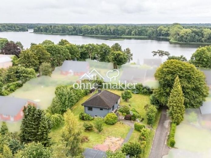 1801qm(VE)Działka narożna z bungalowem ok.169qm wraz z działką budowlaną PBV ślepa uliczka/prywatna str – Zdjęcie 1