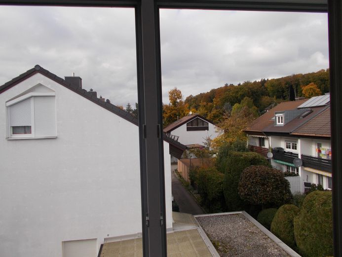 Aussicht vom Dachgeschoß