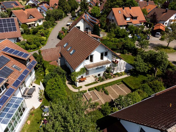 Vogelperspektive Westseite
