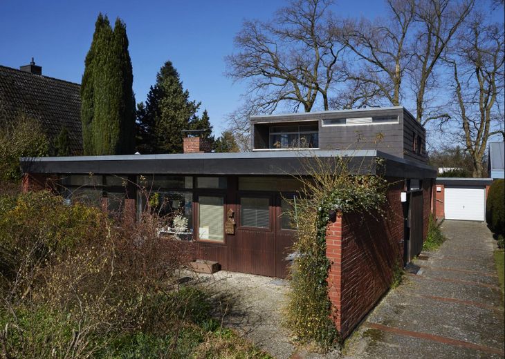 Architektenhaus in Hamburg Rissen – Südseite