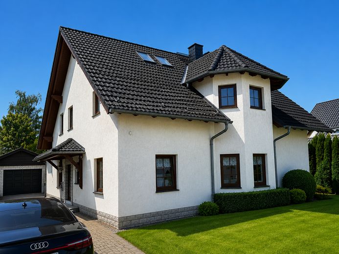 Familientraum nahe der Talsperre Malter – großzügiges, schönes  Haus mit Garten & Doppelgarage – फोटो 3