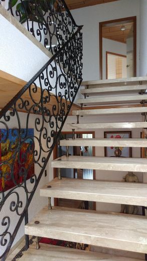Treppe zur Wohnung