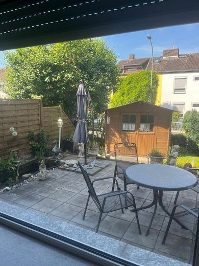 Liebevoll integrierter Garten