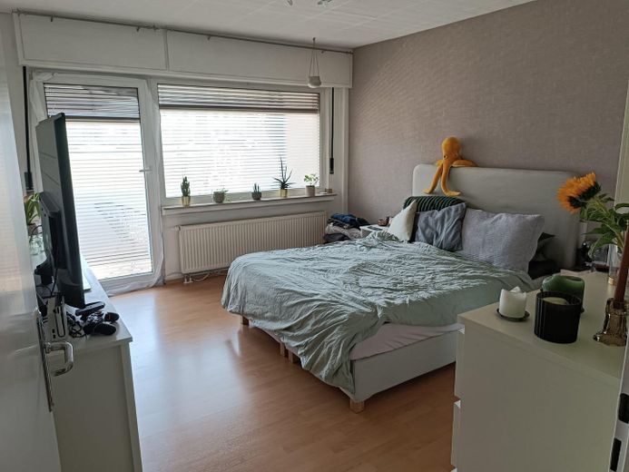 Möbliertes Wohnen: Brühl Innenstadt: 3 Z Einbauküche, Couch, Bett, Balkon, Garten, Schlossparknähe – Schlafzimmer