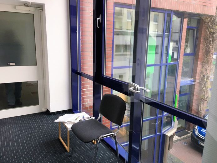 Provisionsfrei mieten in den "Moltkehöfen" im Belgischen Viertel – Eingang