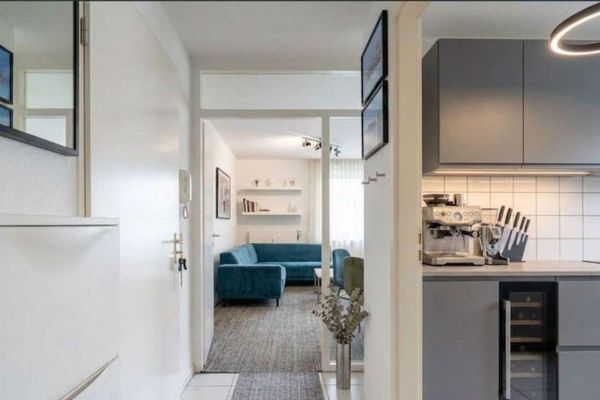 Freiburg-Rieselfeld – Appartement loué de 2 pièces avec balcon et place de parking
