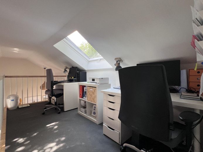 Arbeitsbereich auf Empore