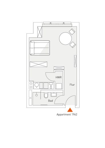 Designer Apartment zentral in Schöneberg Erstbezug – Cason Apartment 38m2