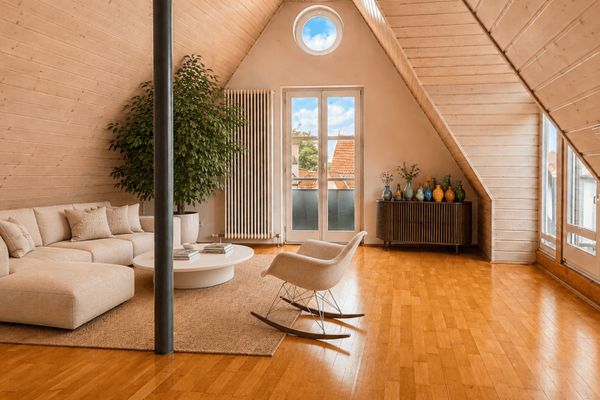 Über den Dächern von Feudenheim – charaktervolle Maisonette mit Dachstudio, Balkon und Homeoffice