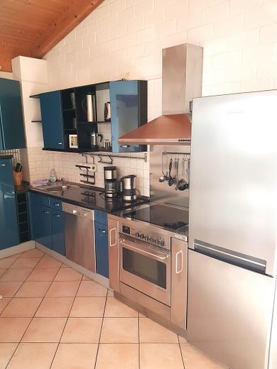 Maisonette mit Dachterrasse mitten in Warnemünde – Küche