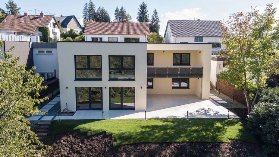 Exclusivo apartamento en planta jardín en Scheiterberg – Rückansicht