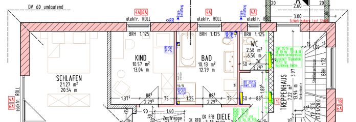 Obergeschoss-Grundriss