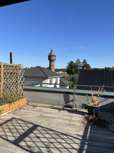 Nachmieter/in für mod. Neubauwohnung (2018) mit Dachterrasse gesucht – Ausblick Dachterrasse