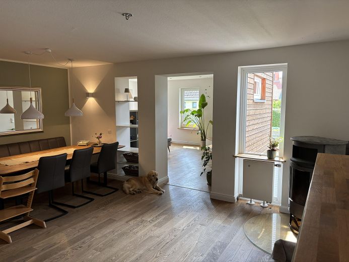 Charming end-terrace house with generous plot in Kaltenkirchen – Essbereich WZ alt
