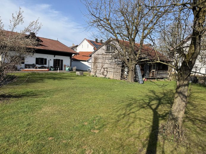 charmant rustig 1-kamerappartement in Mühldorf-Mößling – Garten 3