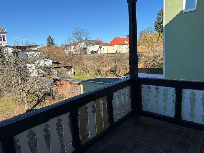 großer Balkon