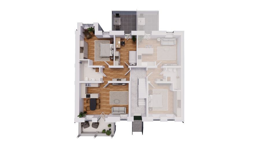 3-Zimmer-Wohnung