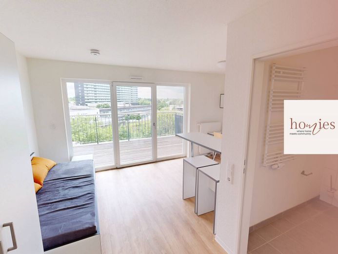 FOR STUDENTS ONLY: Modernes 1-Zimmer-Apartment mit EBK und ALL-IN-MIETE in Ottensen – Foto 1