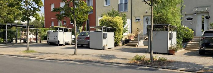 Casa a schiera centrale ad Aschaffenburg-Schweinheim – Reihenansicht